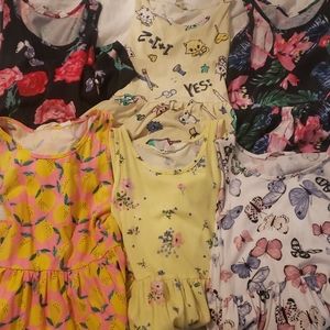 H&M Girls Bundle of Summer Dresses 6 total
